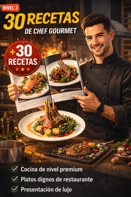 Ebook Nivel 3 - 30 Recetas Avanzadas