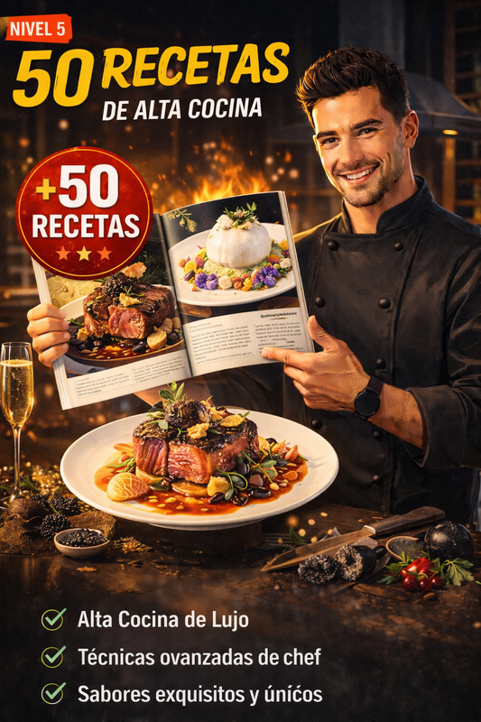 Ebook Nivel 5 - 50 Recetas Maestro Culinario