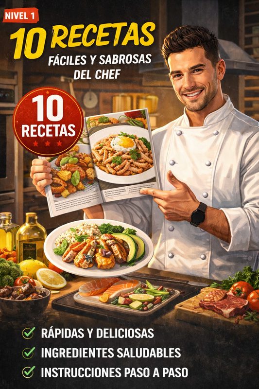 Ebook Nivel 1 - 10 Recetas Esenciales