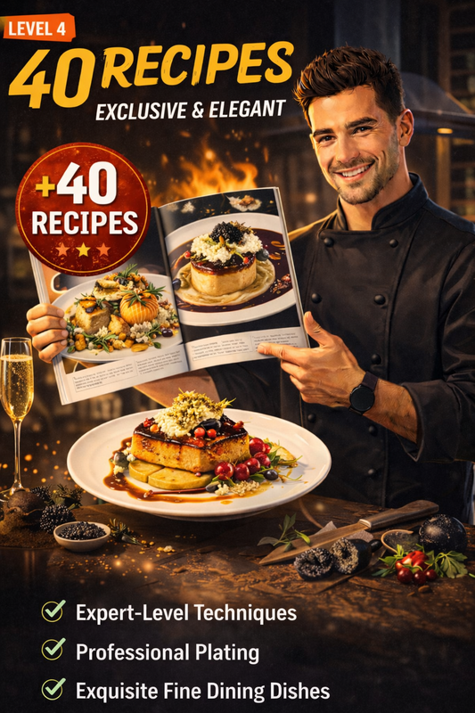Ebook Level 4 - 40 Professional Chef Recipes